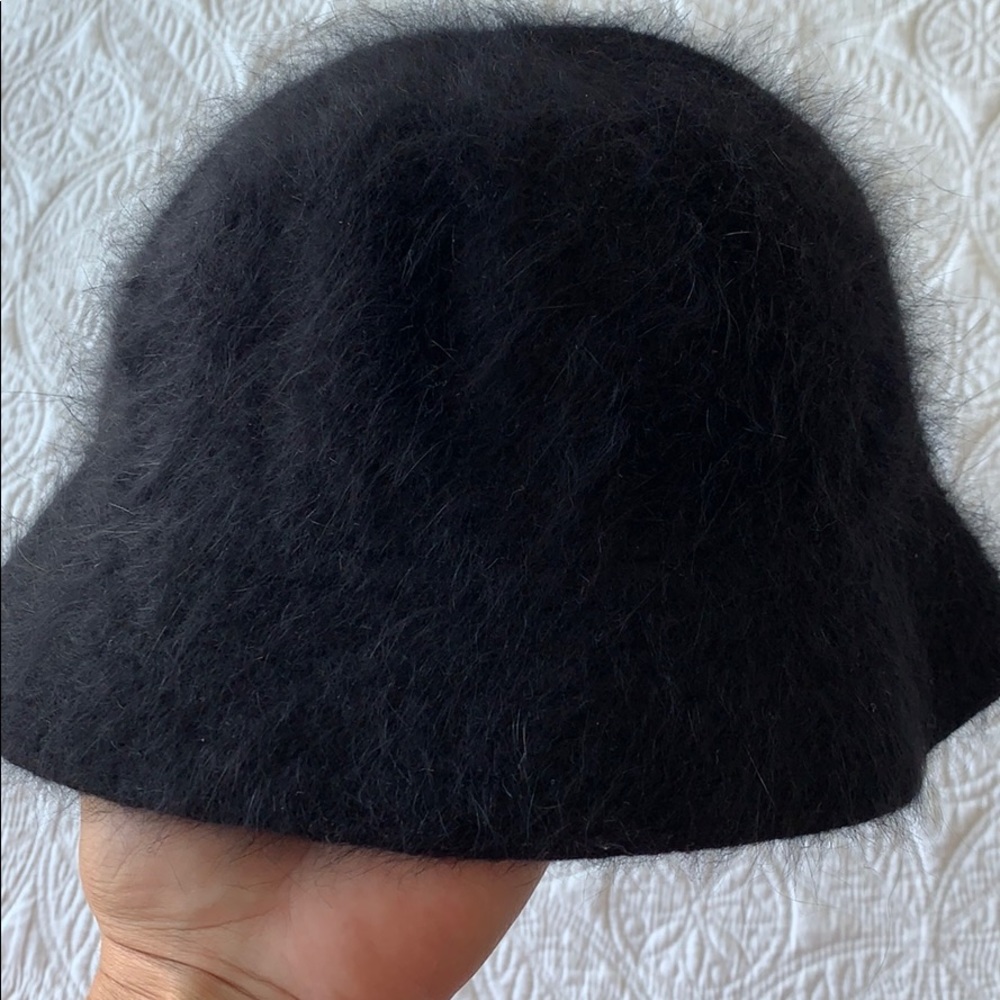 Black winter hat